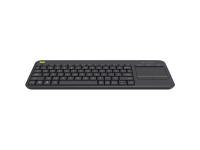 TECLADO LOGITECH K400 PLUS USB RF NEGRO