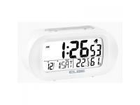 RELOJ DESPERTADOR ELBE RD009 DIGITAL BLANCO