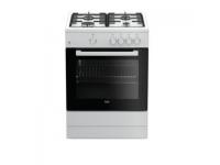 COCINA GAS BEKO FSG62000DWL 4F BUT BLANCA