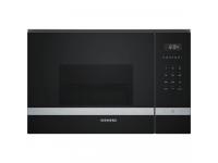 MICROONDAS GRILL 25L SIEMENS BE555LMS0 CRISTAL NEGRO INOX INTEGRABLE