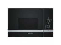 MICROONDAS S/GRILL 20L SIEMENS BF520LMR0 CRISTAL NEGRO INOX