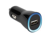 CARGADOR COCHE VIVANCO USB 2.1A NEGRO