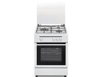 COCINA GAS VITROKITCHEN CB5530BB 3F 50X55CM BLANCA BUTANO