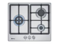 PLACA GAS BALAY 3ETX563HB 3F 60CM INOX BUTANO