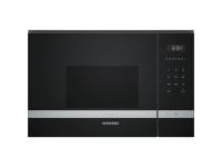MICROONDAS S/GRILL 20L SIEMENS BF525LMS0 CRISTAL NEGRO INOX