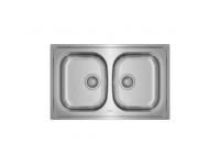 FREGADERO TEKA UNIVERSO 80 T-XP 2C INOX