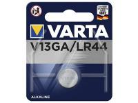 PILA BOTON ALCALINA VARTA 1.5V. V13GA/LR44 155mah ( 1-BLISTER )