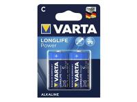 PILA ALCALINA VARTA LONGLIFE POWER 1.5V. LR14 ( 2-BLISTER )
