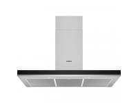 CAMPANA SIEMENS LC96BHM50 DECORATIVA 90CM CRISTAL NEGRO INOX