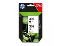 CARTUCHO TINTA HP 302 NEGRO+ TRICOLOR