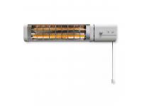 ESTUFA BAÑO CUARZO S&P INFRARED155 2 BARRAS 1500W GRIS CLARO