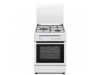 COCINA GAS VITROKITCHEN CB5530BN 3F 85X50CM BLANCA NATURAL