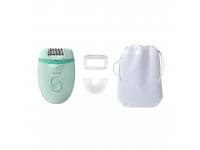 DEPILADORA PHILIPS BRE265/00 SATINELLE ESSENTIAL COMPACTA VERDE