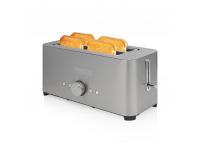 TOSTADOR PRINCESS PS142336 2 RANURAS EXTRALARGAS INOX