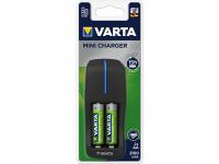 CARGADOR PILAS VARTA MINI AA/AAA 2 UNIDADES (2 PILAS AA 2100 mAh INCLUIDAS)