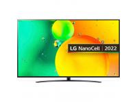 TV 50 LG 50NANO766QA 4K Nanocell, Procesador 4K a5 Gen 5 Smart TV webOS22 (G)