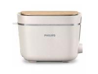 TOSTADOR PHILIPS HD2640/10 ECO CONSCIOUS EDITION 2 RANURAS BLANCO SEDA MATE