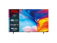 TV 75 TCL 75P631 75 4K HDR TV with Google TV 189 dark metal F