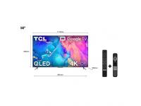 TV 50 TCL 50C631 4K QLED GOOGLE TV LED DIRECT