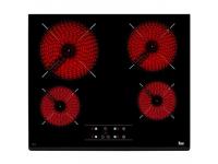 PLACA VITRO TEKA TZ6415 4F 60CM BISEL FRONTAL