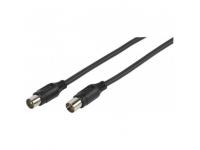 CABLE ANTENA VIVANCO 90DB M-H 1.5M NEGRO