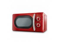 MICROONDAS S/GRILL 20L GRUNKEL MW-20 ROJO RETRO 700W