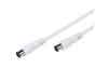 CABLE ANTENA VIVANCO 90DB M-H 3M BLANCO